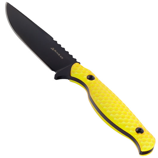 Black Ice Grtelmesser Hornet schwarz/gelb inkl. Kydexscheide Bild 2