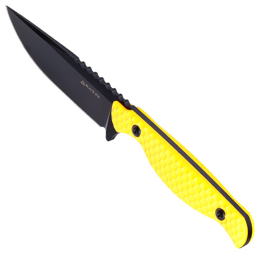 Black Ice Grtelmesser Hornet schwarz/gelb inkl. Kydexscheide Bild 6