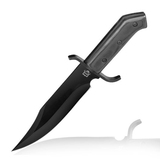 MP9 Bowiemesser Ranger I schwarz inkl. Nylonscheide