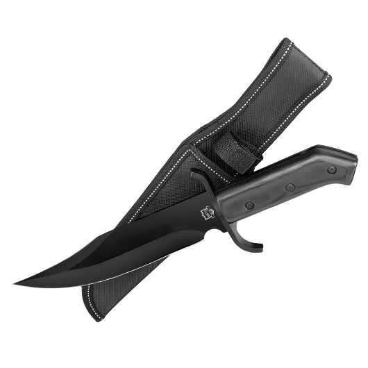 MP9 Bowiemesser Ranger I schwarz inkl. Nylonscheide Bild 3