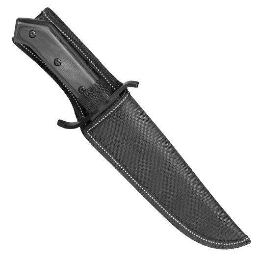 MP9 Bowiemesser Ranger I schwarz inkl. Nylonscheide Bild 4
