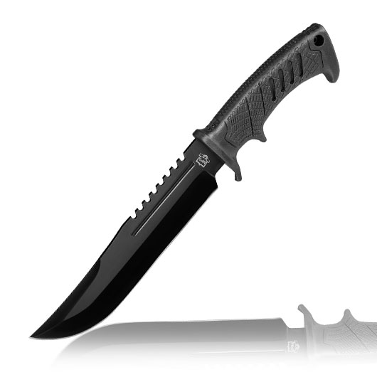 MP9 Outdoormesser schwarz inkl. Nylonscheide
