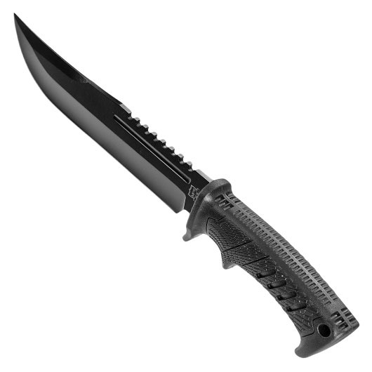MP9 Outdoormesser schwarz inkl. Nylonscheide Bild 6