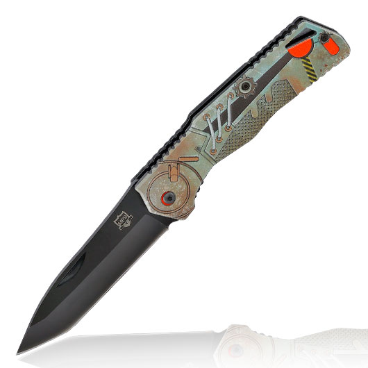 MP9 Taschenmesser Steampunk inkl. Grtelclip