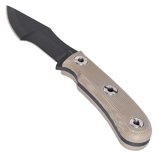 Bker Plus Outdoormesser Micro Tracker 2.0 schwarz/braun inkl. Kydexscheide Bild 2