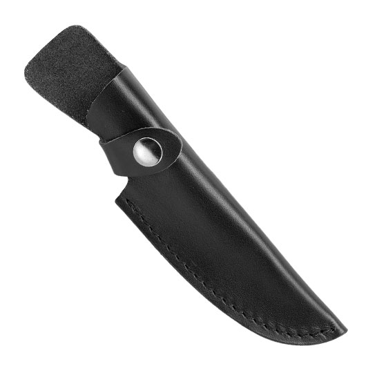 Black Ice Outdoormesser Trail Blade silber/braun inkl. Lederscheide Bild 6