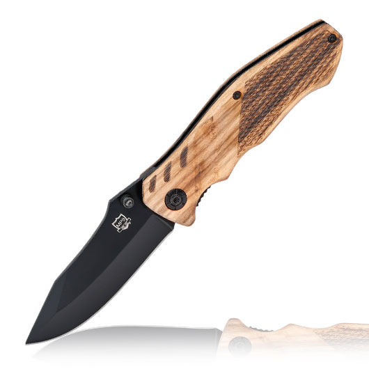 MP9 Einhandmesser Terra schwarz/braun inkl. Grtelclip