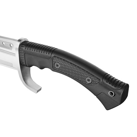 MP9 Kurzschwert silber/schwarz inkl. Lederscheide Bild 4