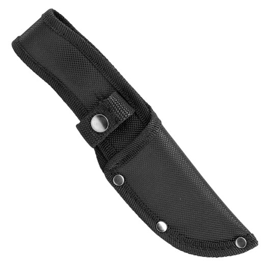 MP9 Outdoormesser silber/schwarz inkl. Nylonscheide Bild 6