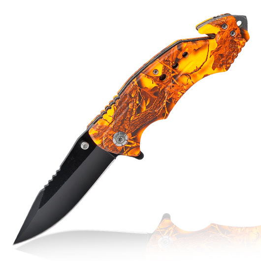 KH- Rettungsmesser orange black