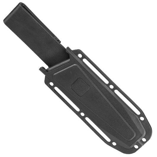 CI Outdoormesser Universal schwarz inkl. Kunststoffscheide Bild 6