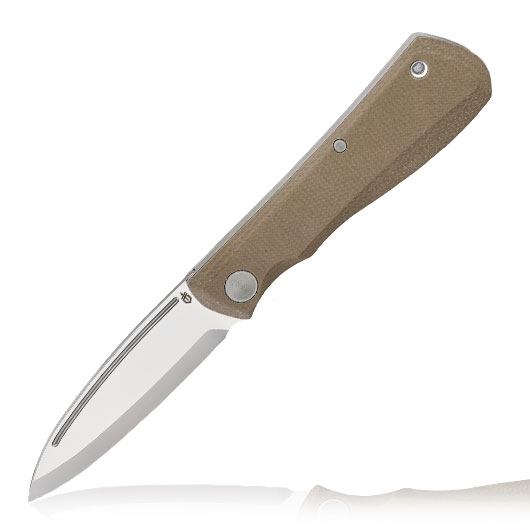 Gerber Taschenmesser Mansfield Micarta natural inkl. Grtelclip