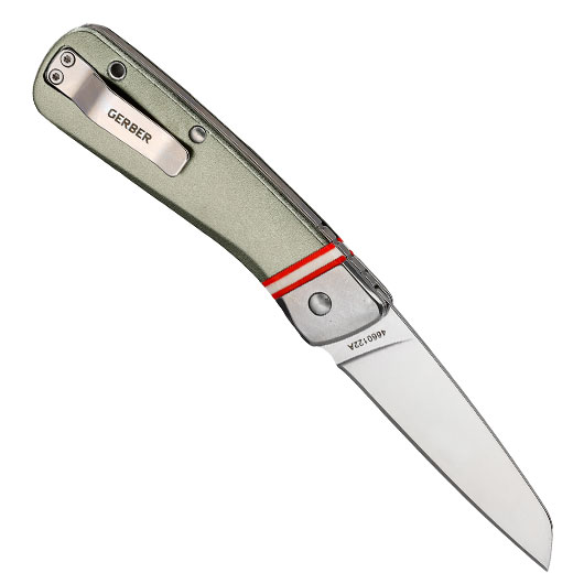 Gerber Taschenmesser Straightlace flat sage inkl. Grtelclip Bild 1