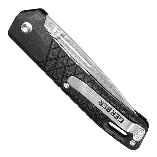 Gerber Einhandmesser Zilch silber/schwarz inkl. Grtelclip Bild 5