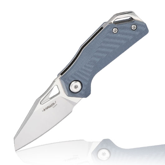 Haller Select Einhandmesser Elska silber/blau