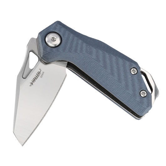 Haller Select Einhandmesser Elska silber/blau Bild 3