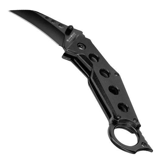 Blackfield Einhandmesser Karambit B.P.K. schwarz inkl. Grtelclip Bild 2