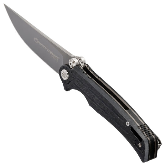 With Armour Einhandmesser Gundog grau/schwarz inkl. Grtelclip Bild 6
