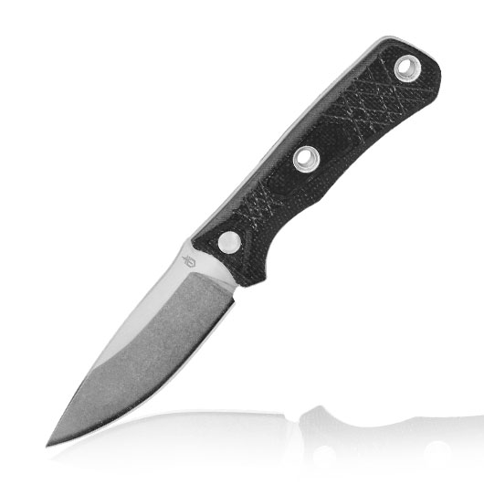Gerber Outdoormesser Convoy silber/schwarz inkl. Kunststoffscheide