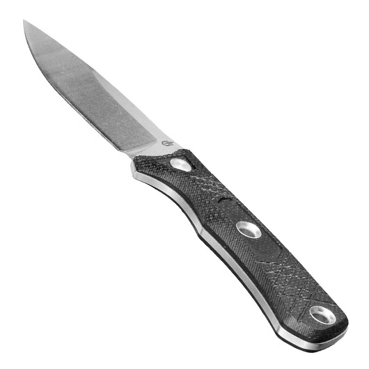 Gerber Outdoormesser Convoy silber/schwarz inkl. Kunststoffscheide Bild 2