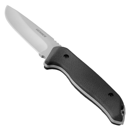 Gerber Outdoormesser Moment silber/schwarz inkl. Nylonscheide Bild 2