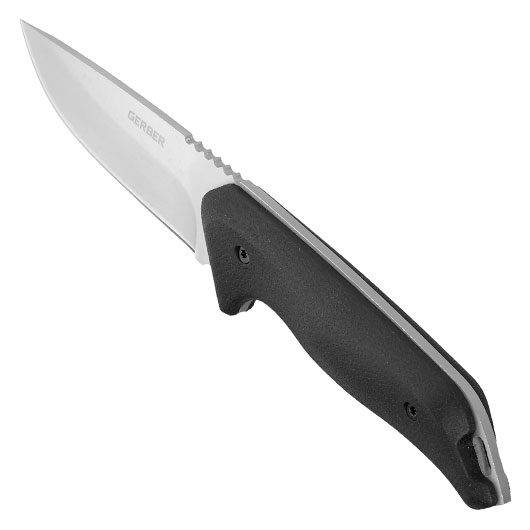 Gerber Outdoormesser Moment silber/schwarz inkl. Nylonscheide Bild 5