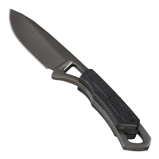 Haller Neck Knife grau/schwarz inkl. Kydexscheide & Kugelkette Bild 2