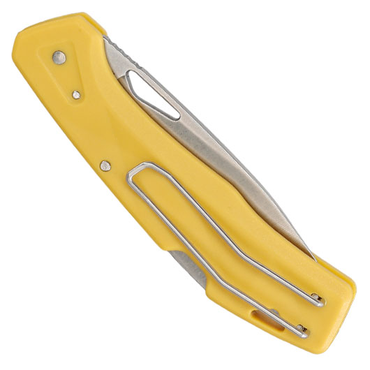 Gerber Einhandmesser LST silber/senfgelb inkl. Grtelclip Bild 5