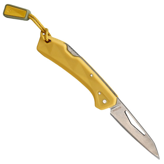 Gerber Einhandmesser LST Mini silber/senfgelb inkl. Anhnger Bild 1