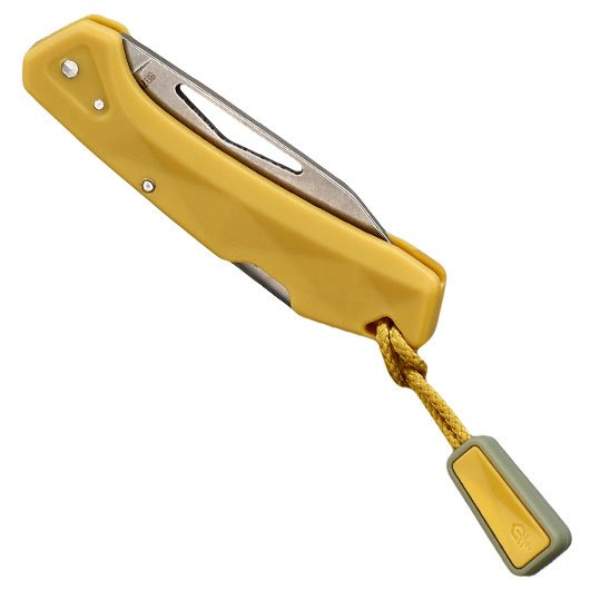 Gerber Einhandmesser LST Mini silber/senfgelb inkl. Anhnger Bild 5
