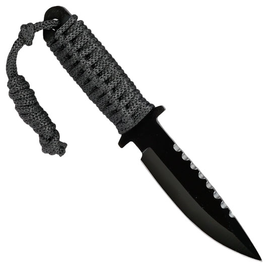 Third Outdoormesser H0601 schwarz inkl. Nylonscheide Bild 1