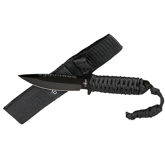 Third Outdoormesser H0601 schwarz inkl. Nylonscheide Bild 3