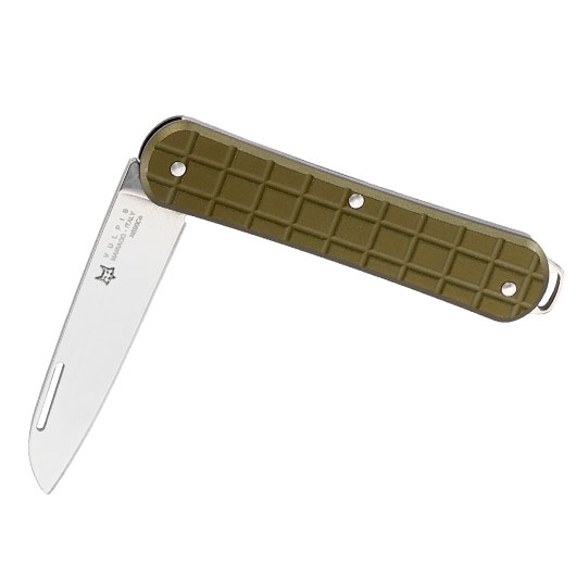 Fox Knives Taschenmesser Vulpis 130 Grenade oliv inkl. Grtelclip Bild 3