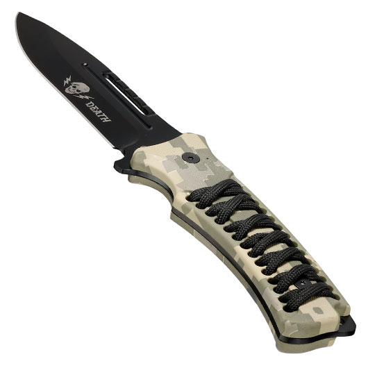 Outdoormesser Sports mit Griffwicklung AT-Digital inkl. Nylonscheide Bild 2
