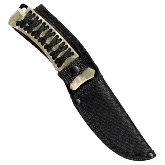 Outdoormesser Sports mit Griffwicklung AT-Digital inkl. Nylonscheide Bild 4