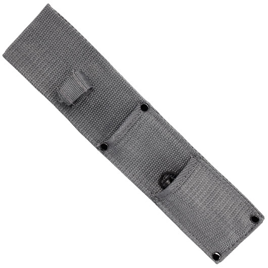 Third Outdoormesser H0401 schwarz/grau inkl. Feuerstahl & Nylonscheide Bild 4