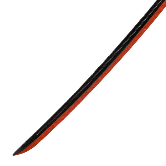 Schlsselanhnger Mini Katana One Piece Zorro Roronoa lila/gold inkl. Scheide und Schwertstnder Bild 3