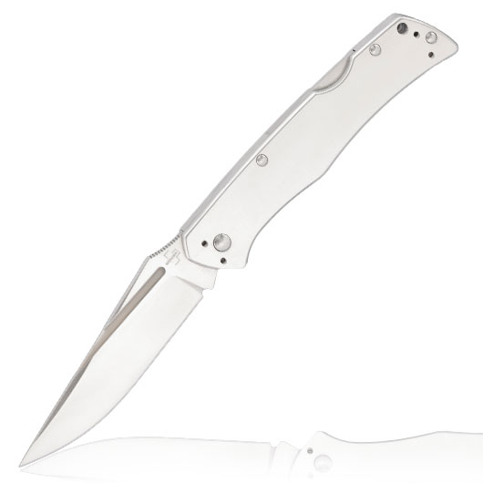 Bker Plus Taschenmesser MEK Nitro-V mit Back Lock / Grtelclip silber