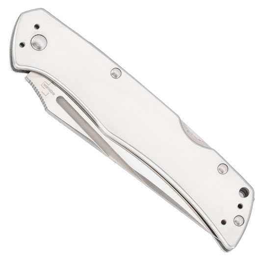 Bker Plus Taschenmesser MEK Nitro-V mit Back Lock / Grtelclip silber Bild 4