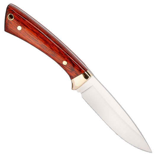 Muela Outdoormesser Colibri Pakkaholz inkl. Lederscheide Bild 1