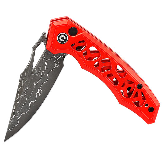 CIVIVI Anaaki Damascus Red Aluminium Bild 2