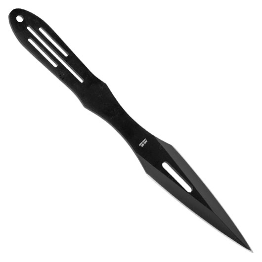 CJH 3 tlg. Wurfmesser-Set Stahl AISI 420 beschichtet, Spinnenmotiv Bild 1