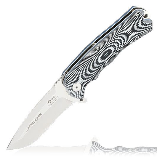 Taktisches Einhandmesser K25 Jacob mit robuster Nylonscheide