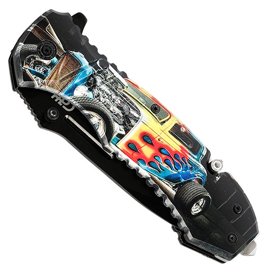 CJH Rettungsmesser HOT ROD Einhandmesser Bild 3