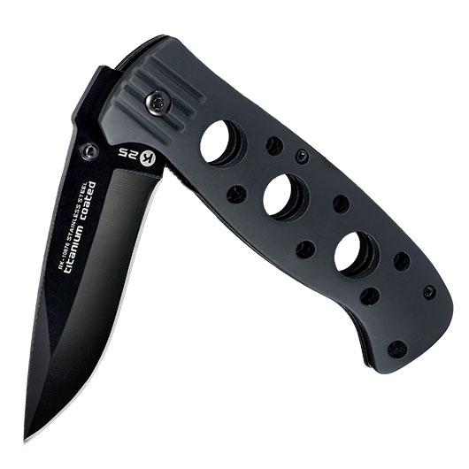 K25 Tactical Pocket Knife mit gummiertem Aluminiumgriff Bild 3