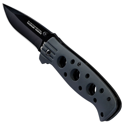 K25 Tactical Pocket Knife mit gummiertem Aluminiumgriff Bild 7