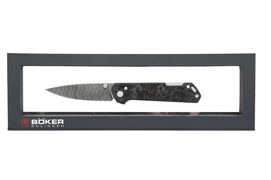 B�ker Einhand Damast Klappmesser Jahresmesser 2026 Bild 1