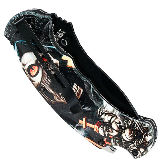 CJH Einhandmesser Skull Bild 3