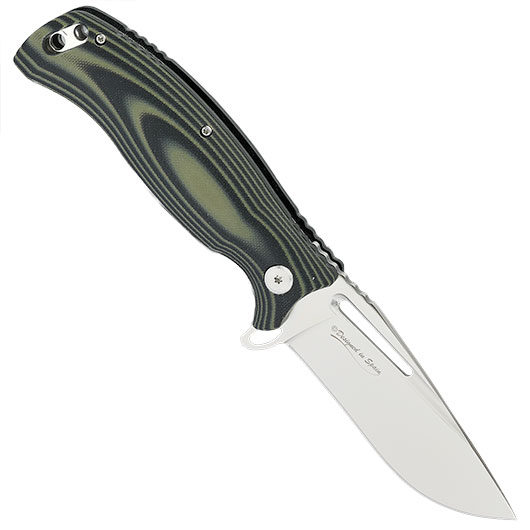 K25 Tokisu Einhandmesser oliv-schwarz mit G�rteletui Bild 1