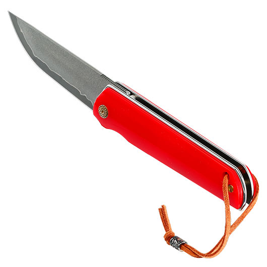 Albainox Red Acryl Einhandmesser mit Klinge aus drei Schichten Sandwich Konstruktion Bild 8